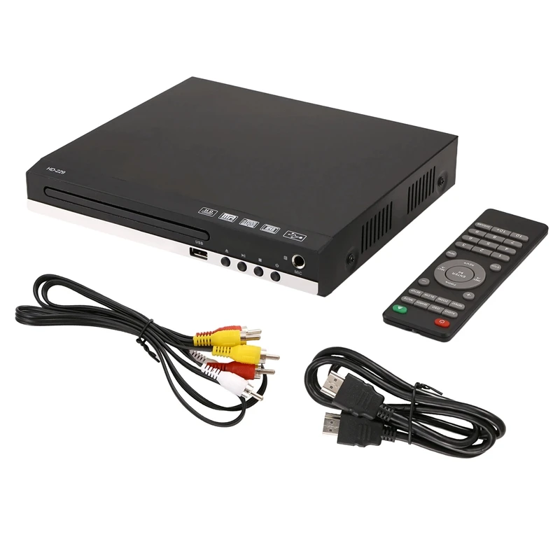 

HD 1080P CD/EVD/VCD DVD Player Outputs Home Digital Media Player With USB And Microphone Ports