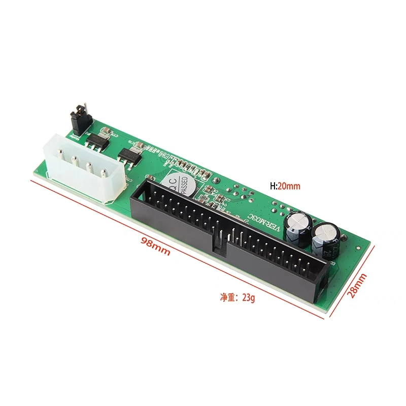 Adaptador de interfaz SATA a IDE, convertidor de conector Pata a Sata para disco duro de 22 Pines, 2,5 ", 3,5", Serial ATA a 40 Pines, HDD, CD, DVD-ROM