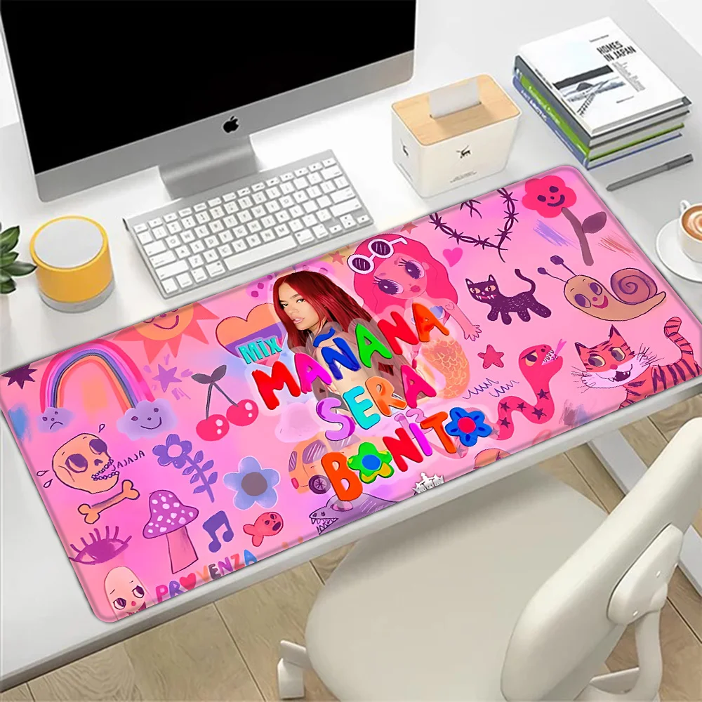 Karol G Mousepad HD Printing Computer Gamers Locking Edge Non-slip Mouse Pad XXL90x40cm Keyboard PC Desk Pad