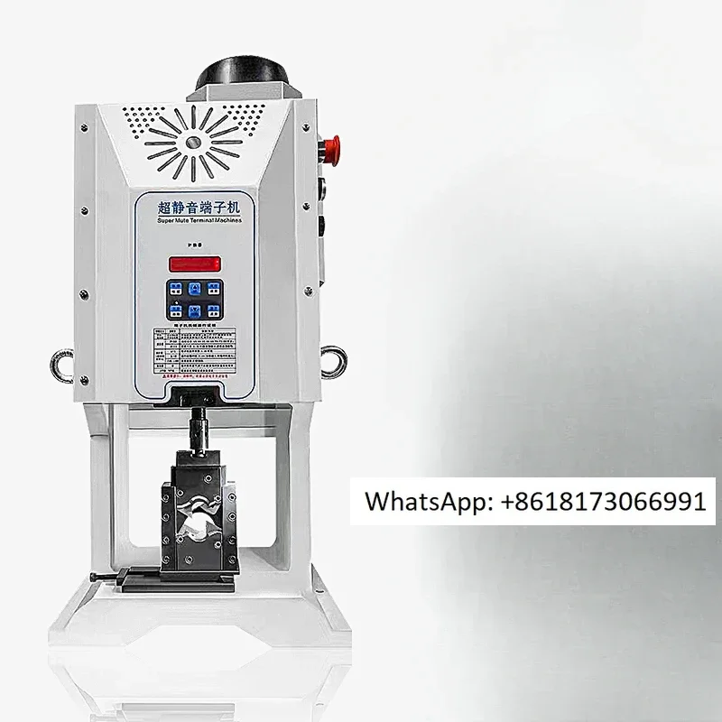 

High power silent terminal machine, mold free terminal crimping machine, copper nose cold pressed terminal, large square