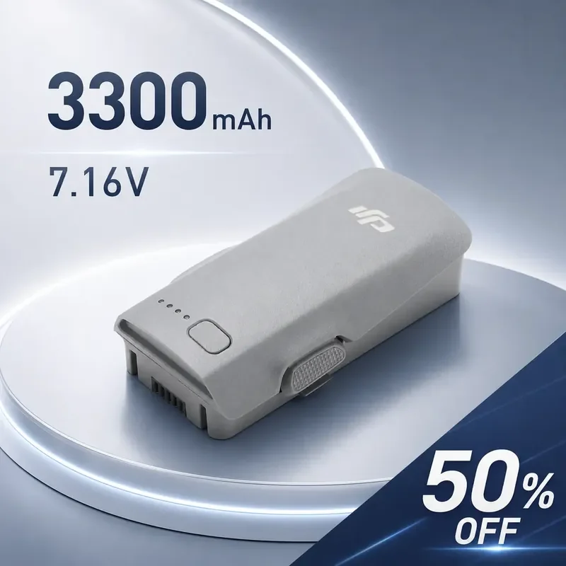New for DJI Neo 2 Drone Battery 7.16V 3300mAh Long-Lasting Replacement Upgraded Smart Flight High-Capacity Battery