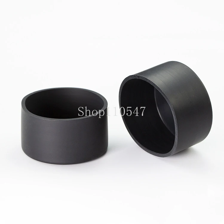 ID 2.8-200mm Silicone Rubber Round Caps Dust Seal Blanking End Stopper Protection Cover For Pipe Tube Furniture Pads White/Black