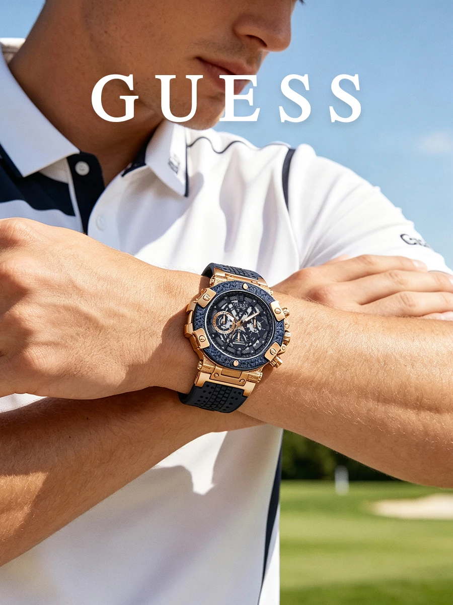 Guess Men's Watch Black Silico - огляд і ціна Smartwatch Guess