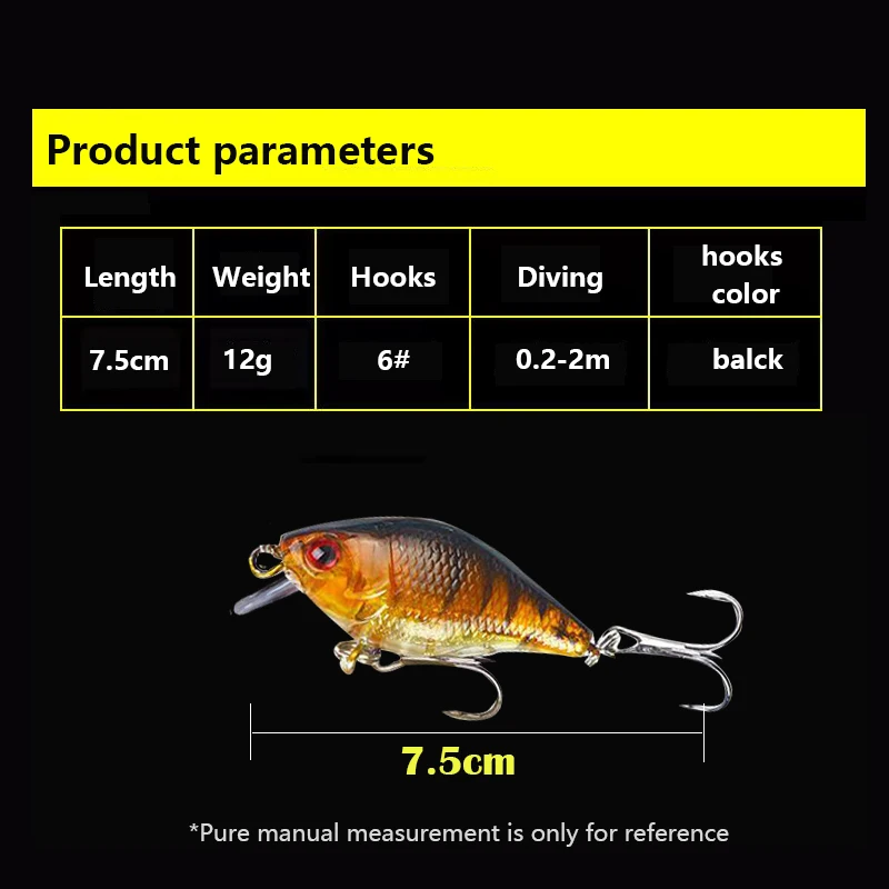 3D Eyes Sinking VIB Lure 5