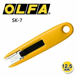 Olfa SK-7 12.5mm Self-Retracting Safety Cutter Knife Utility Box Cutter Blade Refill SKB-7 Made In Japan