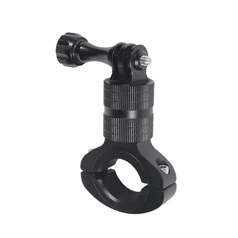 360° Rotating Damping Anti-Vibration Bicycle Camera Clip Mount for GoPro for DJI Osmo Action Aluminum Alloy