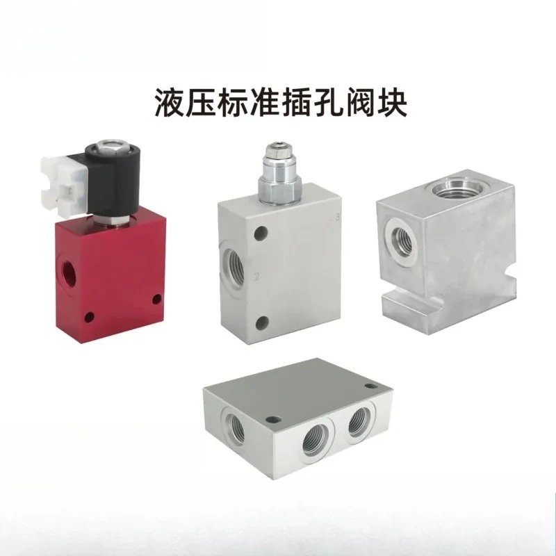

MOQ 5 Hydraulic cartridge solenoid lift valve block Standard 08-2 10-2 T-11A SUN Hyde Foss jack valve block