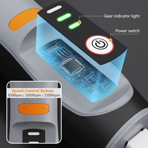 Mini Wireless rotary drill, DIY tool, diy, diy, print pen, electrical, 3 speeds, mini wireless drill set, 8500R-21000R/min, 35W 10 Main Sales Drilling Drill Wireless - №9