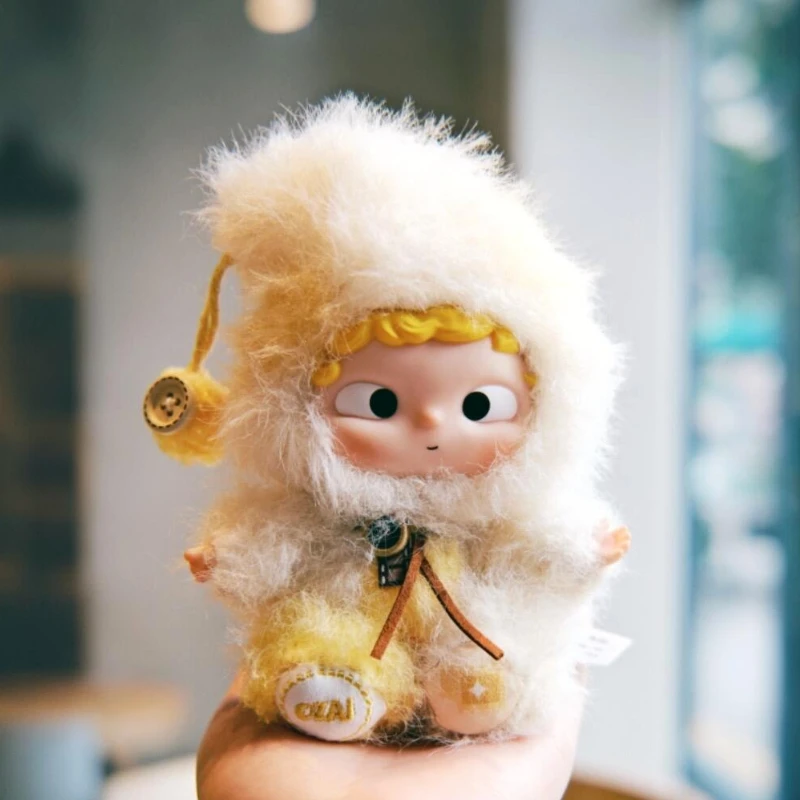 OZAI مؤطرة في سلسلة الذاكرة صندوق أعمى OZAI V3 لطيف الفينيل الوجه دمية صناديق الغموض Kawaii شخصيات كرتونية حقيبة قلادة مفاجأة هدية #3