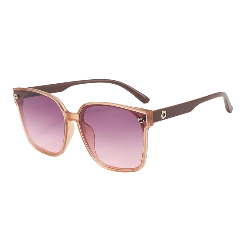 

Aviation-Grade Large Frame Travel Sunglasses - Square-Round Face Slimmer UV400 & Polarized All-Weather Vacation