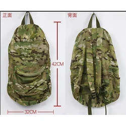 Mochila táctica malla ligera plegable para caza y aire libre