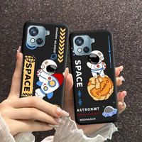 For Blackview Oscal C80 Case Cartoon Soft Silicone TPU Astronaut Pattern Phone Case For OscalC80 C 80 Fashion Back Cover Fundas