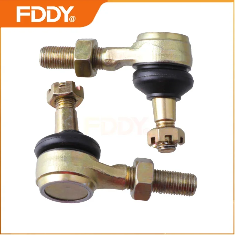 FDDY M10-M12 Tie Rod End Kit For 110cc 125cc 150cc 250cc Dirt Bike ATV Quad Buggy Go Kart Steering Knuckle Tie Rod End Ball Join