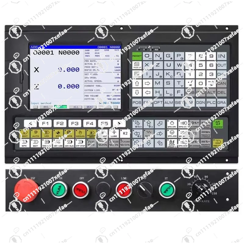 8 screen 2 axis numerical control lathe controller control system kit PLC ATC similar to GSK numerical control controller panel