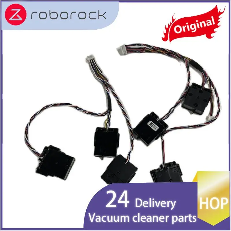 Original Topaz SV Left Right Cliff Harness Assembly Spare Parts Roborock S7 MaxV Plus S7 MaxV Ultra G10 S7 Pro Ultra
