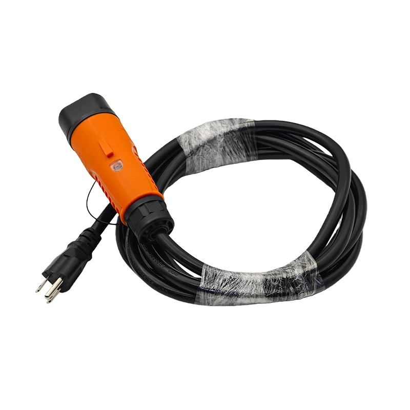 Golf cart YEEDA Y30 charging plug 100~220V with US, EU, BS standards, 10 ft or 16 ft charging plug