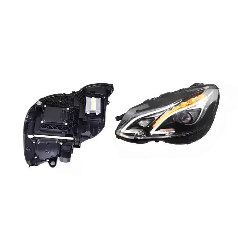 

Front Headlights Lamp Fit for Mercedes E-Class W212 2009-2013 Change to 2014-2016 E63s a Style HeadLamp Led Headlights