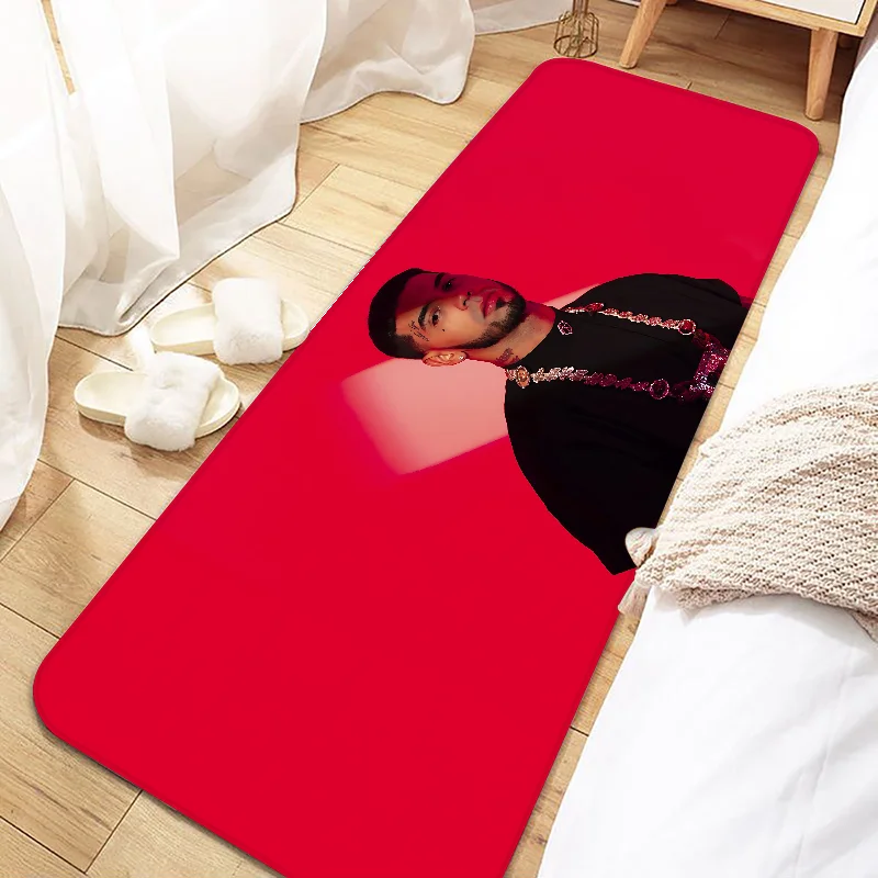 

Door Mat Entrance Non-slip Doormat Anuel AA rapper Hot Washable Kitchen Carpet Living Room Hallway Rugs Bathroom Bath Door Mats