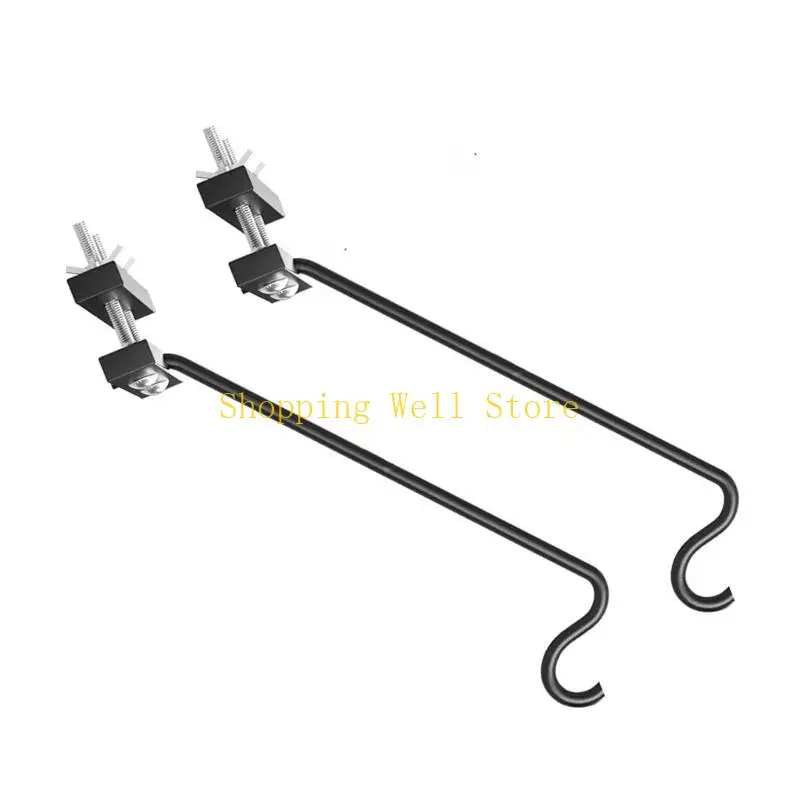 KX4B 360 grados Swivels colgador planta oxidación a prueba acero sólido colgador plantas