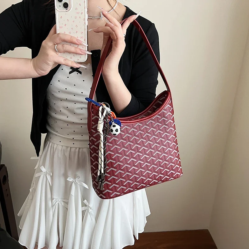 Modna damska torba na ramię, wysokiej jakości skórzana torebka crossbody, eleganckie torebki do codziennego użytku