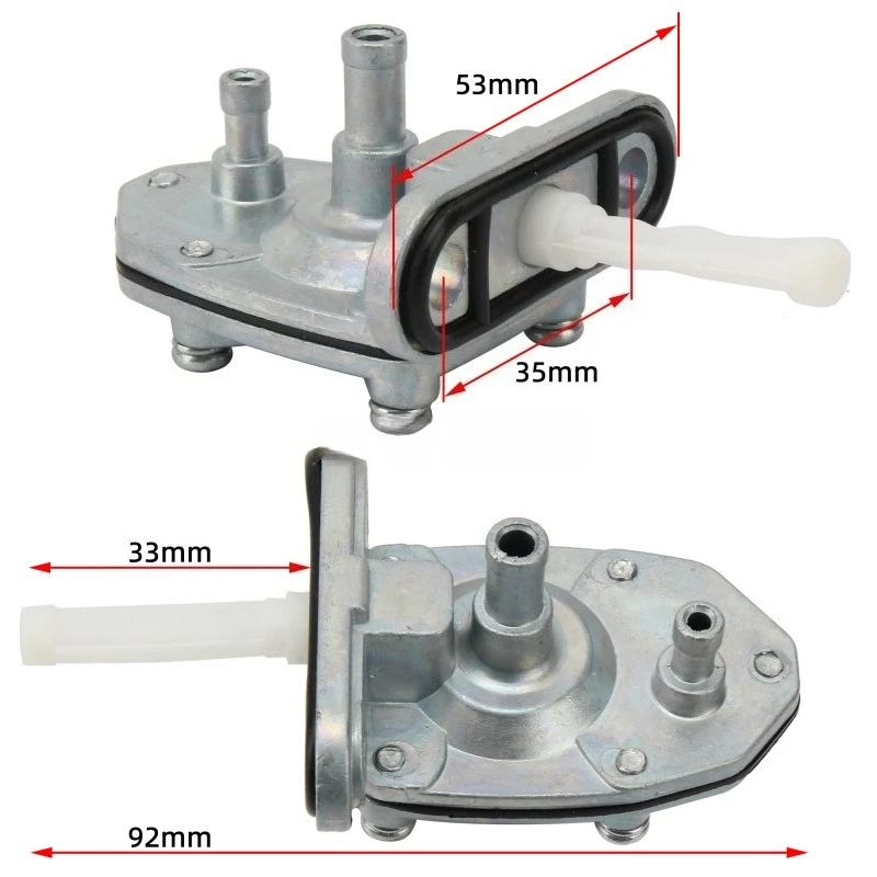 The switch is suitable for the JOG50 3KJ motorcycle fuel tank switch