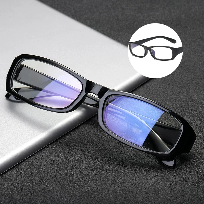 

Fashion Vintage Myopic Glasses Women Men Myopia Eyeglasses Black Frame Anti Blue-ray Ultra Light Short Sight Lens New Eyewear