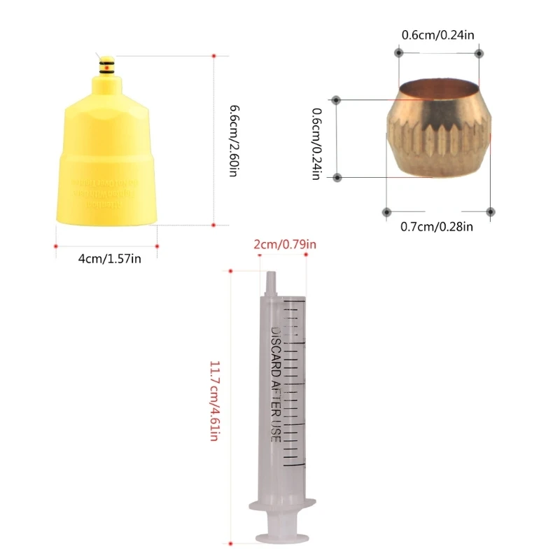 Bicycles Brake Bleeds Set Bikes Mineral Oil Hydraulic Disc Professional Tool Set Road Bikes Oil Mineral Brake Change Set