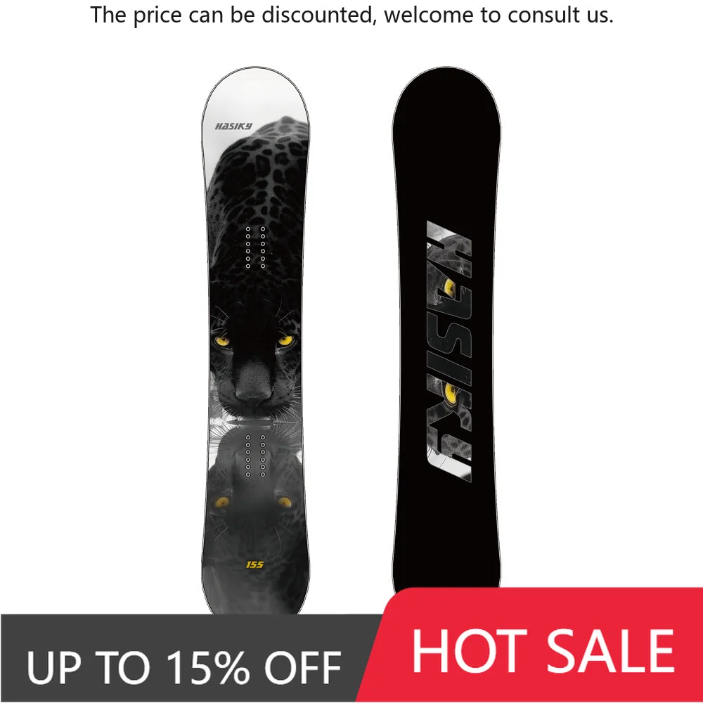 

All Mountain Siberian Wood Construction Snowboards For Winter Laminated Sandwich Design