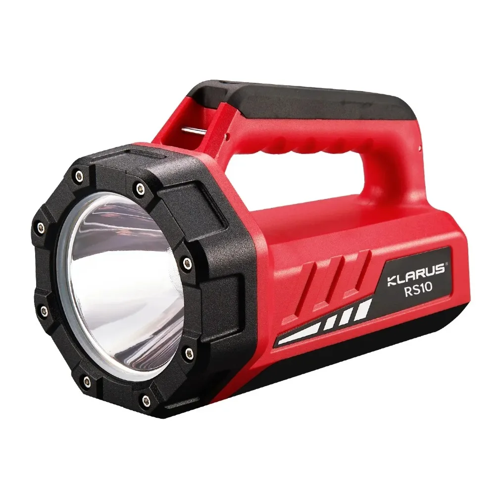 Klarus RS10 Lanterna LED Recarregável 800LM Poderosa Iluminação Externa com 8000mAh PowerBank para Camping Caminhadas Autodefesa