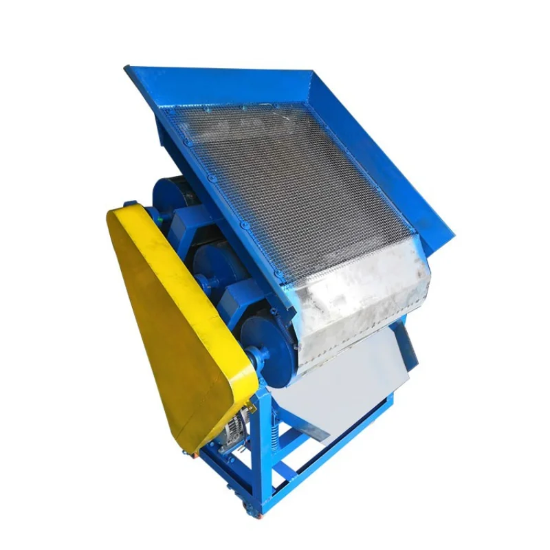 Three Drum Magnetic Iron Separator Magnetic Separation Equipment Aluminum Iron Sorting Tool Iron Remover Machine