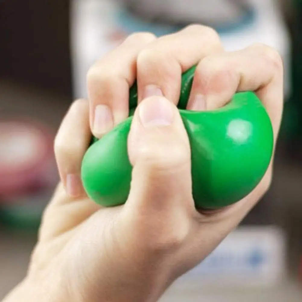 High Elastic Gripping Ball Finger Strengthening Grip Massager Exercisers Ball Squeeze Training Muscle Strengthening Exerciser