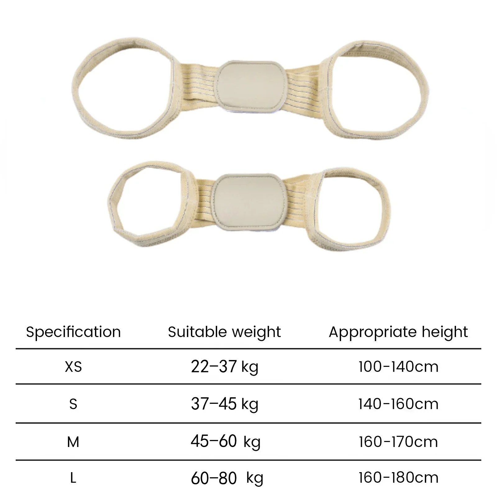 Penyangga Postur Punggung Dewasa Baru, Korektor Tulang Selangka, Penyangga Punggung, Koreksi Postur, Penyangga Bahu Lurus, Tali Penyangga