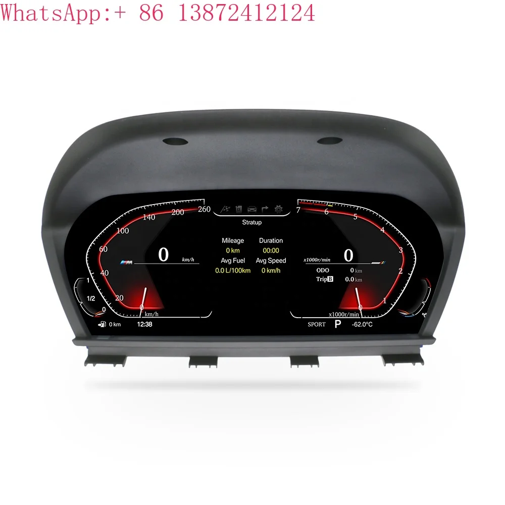 

Linux System 12.3 Inch Digital Speedometer for BMW X1 F48 F49 X2 F39 Car Dashboard LCD Cluster