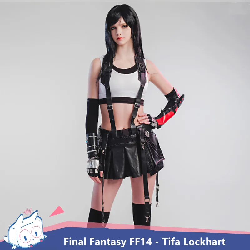 

Game Final Fantasy VII Rose Tifa Lockhart Cosplay Costume Anime High Quality Fashion Women Role Play Clothing Sizes S-XL New