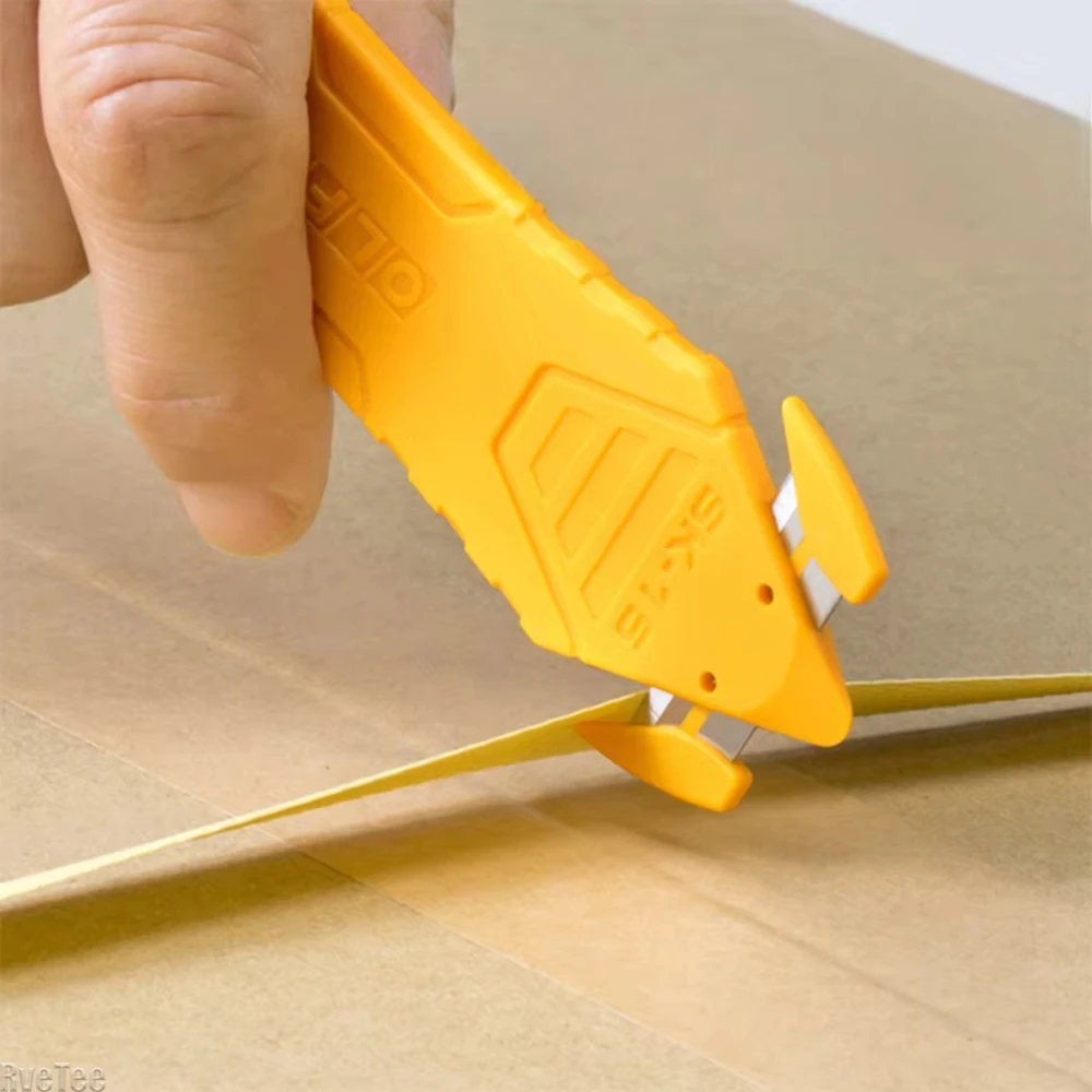 Express Knife Box Cutter Safe Open Express Artifact Home Accessories Does Not Hurt The Hands SK15 Home Box Cutter Open Package