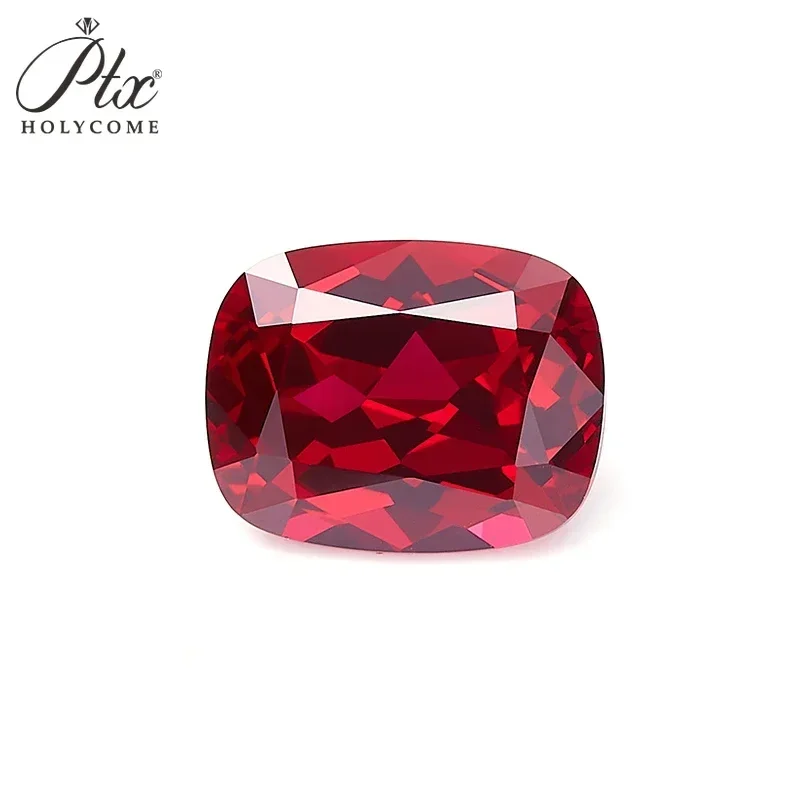 [Rectangular Elongate Cushion Shape] Selectable AGL Certificate Lab Grown Ruby  Pigeon Blood Red Gems DIY Jewelry Materials