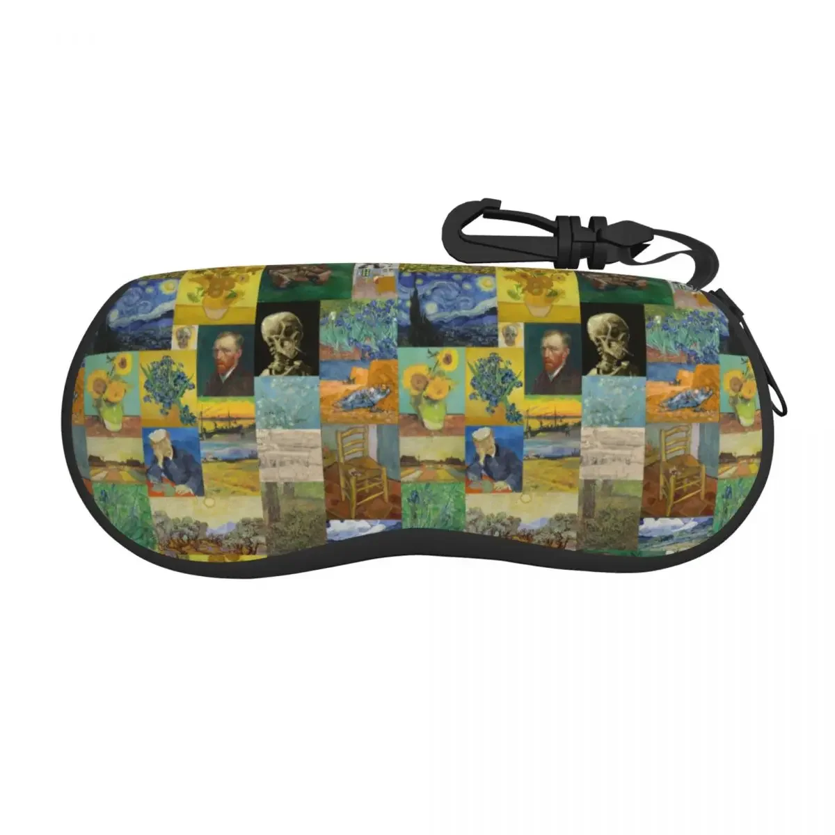 

Оригинальный Винсент Ван Гог картина коллаж очки Женская портативная оболочка солнцезащитные очки