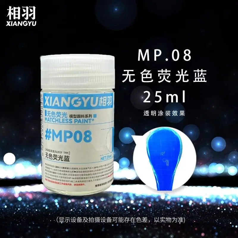 

Transparent Colorless Fluorescence Series Handheld Military Model Oil Paint MP06-MP11