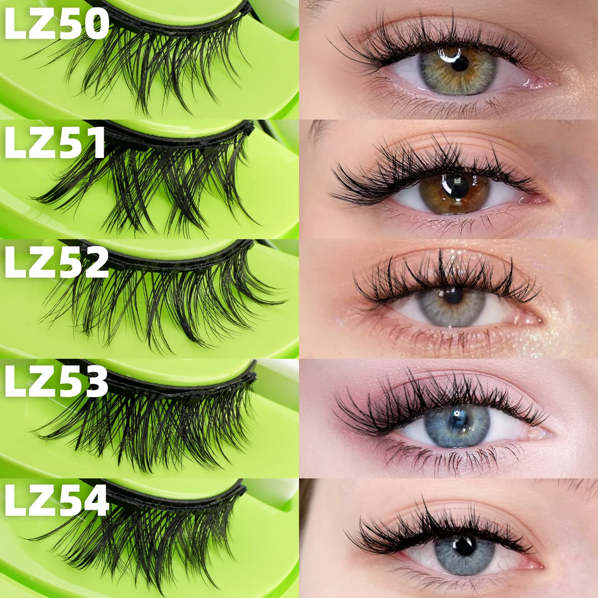 YSDO Magnetic Lashes Kit Glue-free Fluffy Eyelashes Reusable Professional 3D Magnetic False Eyelashes Extension Make Up Tool New