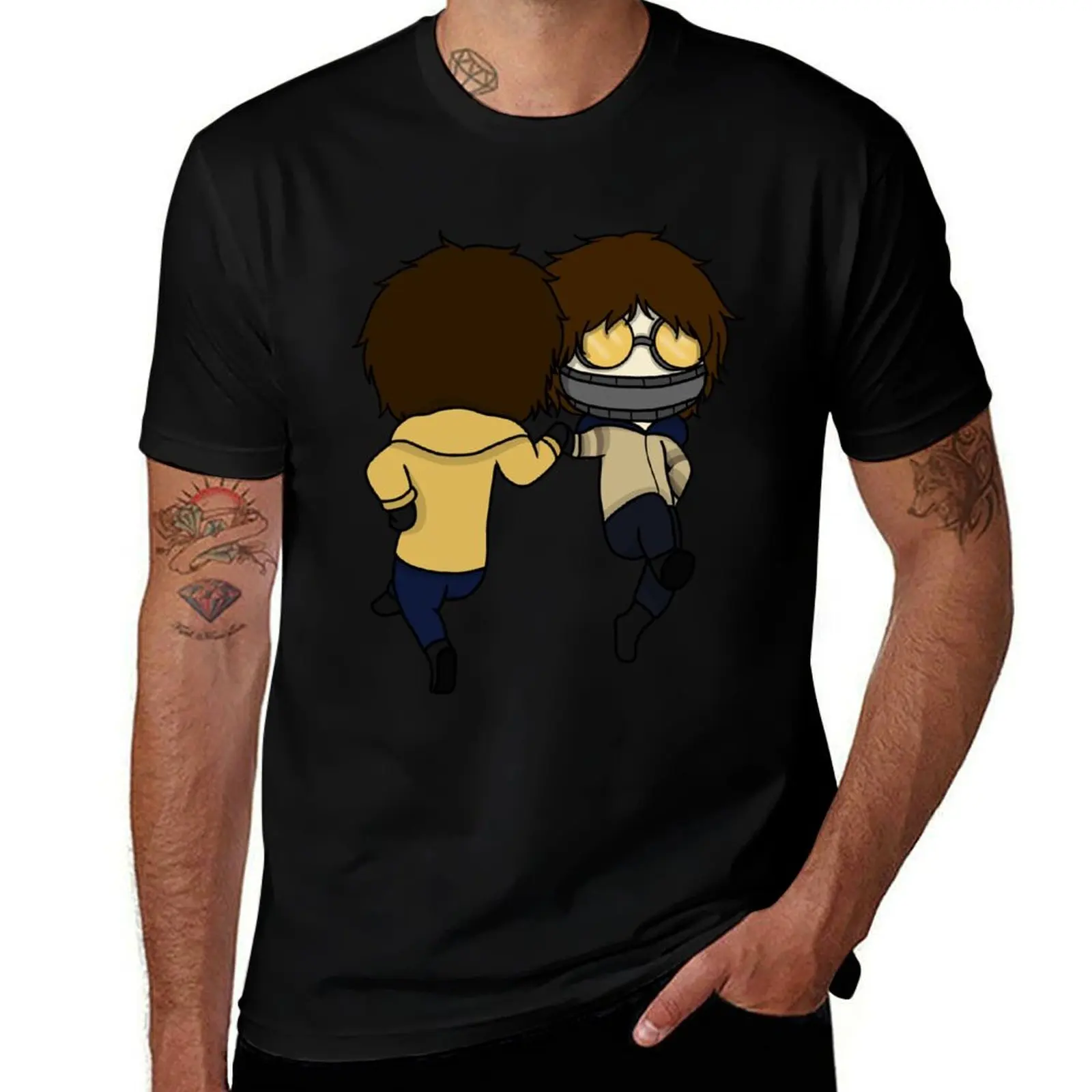 creepypasta proxy dance 2 T-Shirt Large Size Short Sleeve T-Shirt