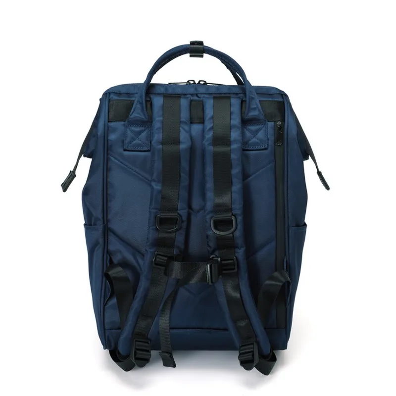 Sac à dos en nylon étanche pour homme, sac à anneau de style japonais, sac pour ordinateur portable pour adolescents, sac à dos de voyage décontracté, sac à dos d'affaires, 2022 pouces, 15.6