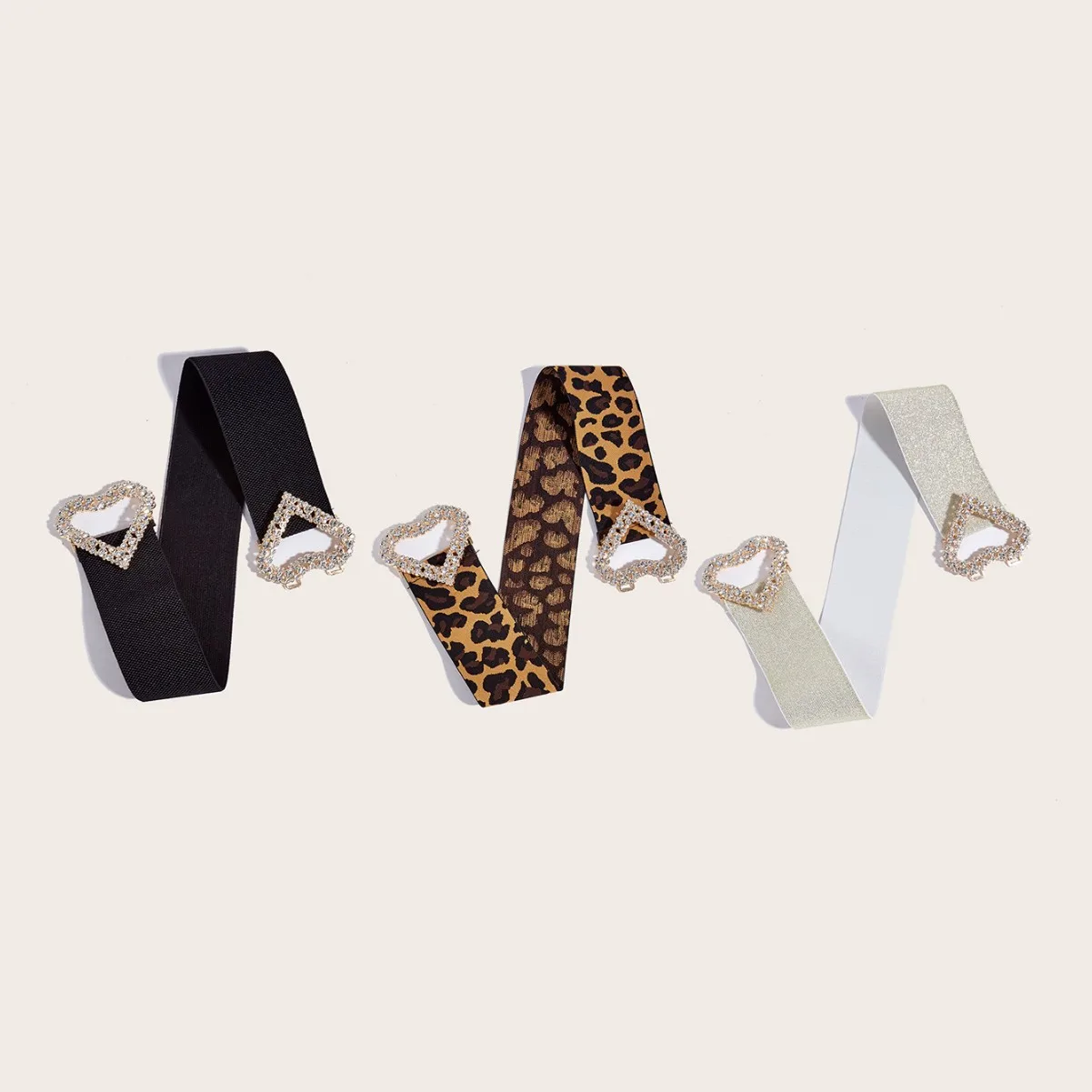 2026 Ladies High Quality Elastic Wide Waist Seal Coat Dress Corset Belts for Women Water Diamond Love Buckle Female Waistband