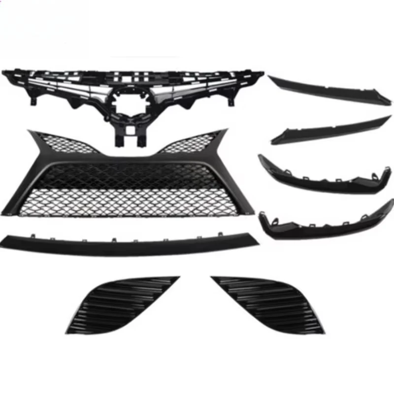 

New plastic ABS front body and bumper kit with grille components for 2018-2020 upgrades