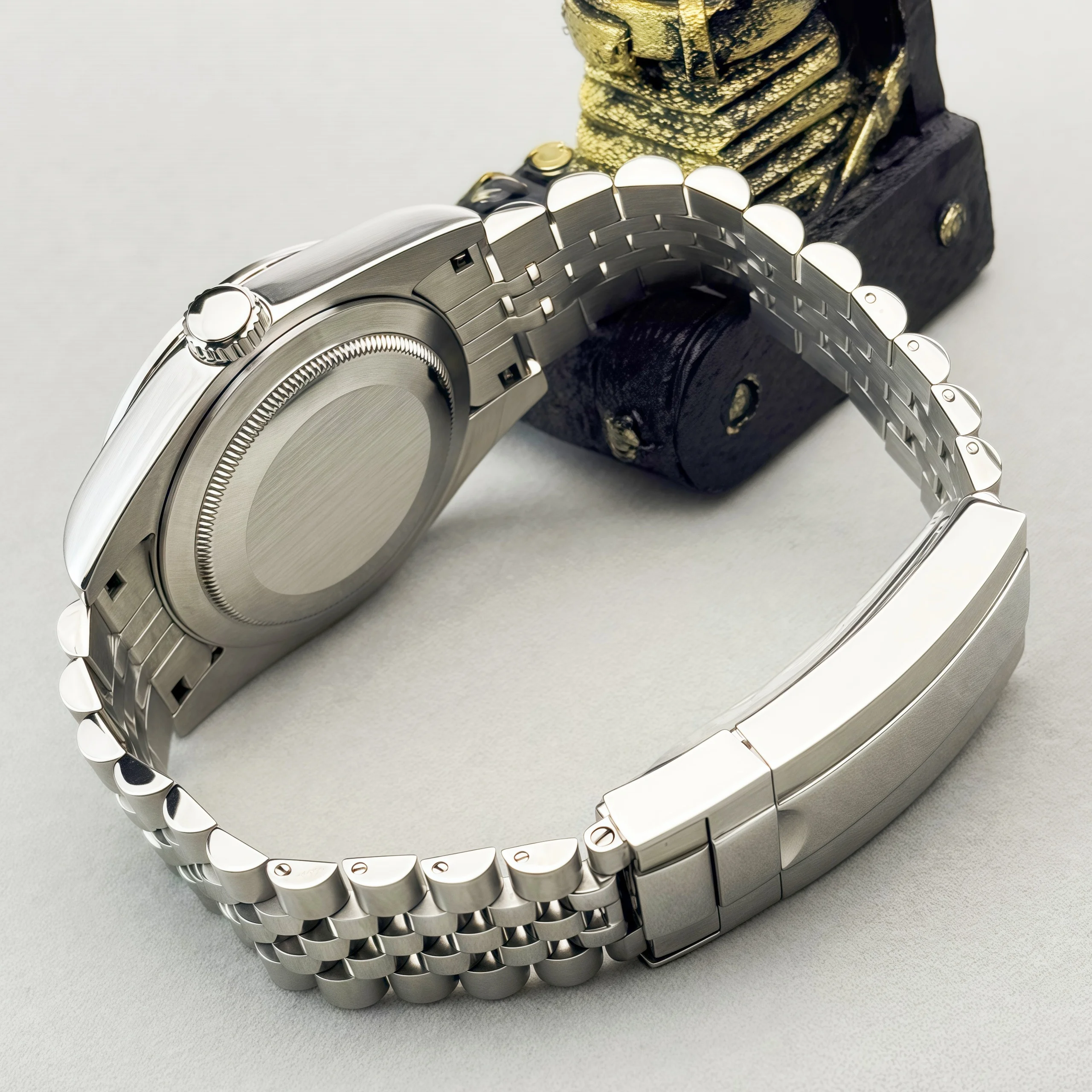 Sapphire Glass For DATEJUST 39/36mm Men Watch Case Fit NH35 NH36 NH34 Movement Fashion 20ATM Jubilee Stainless Steel