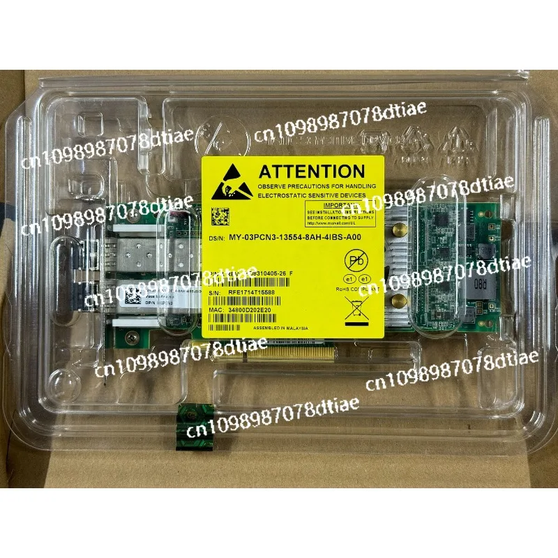 

Original Spot QLE2662 FC 16G PCI-E Dual Port HBA Card 1KK8W Not Dismantled