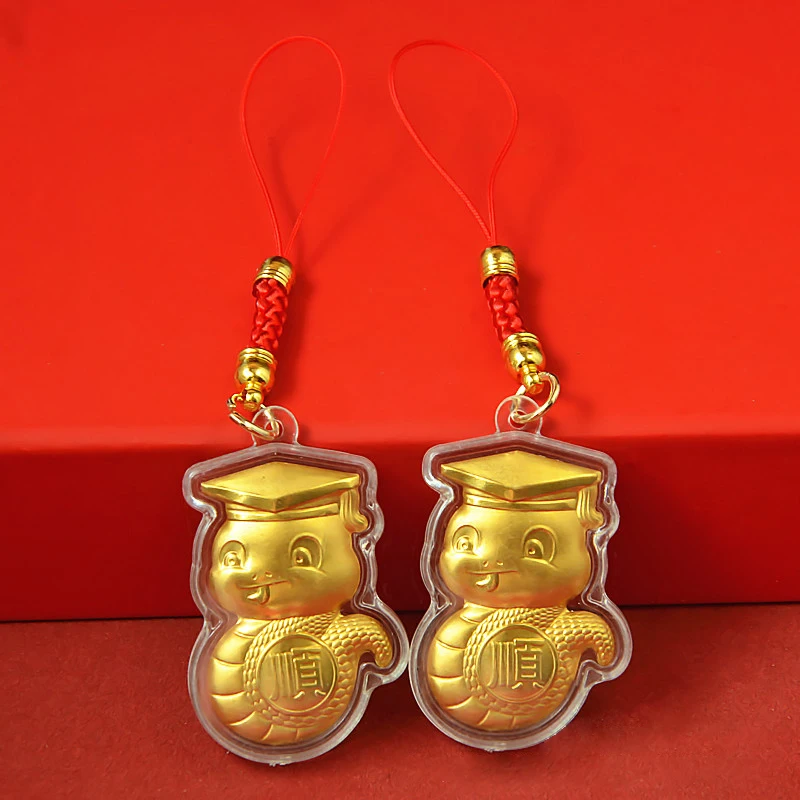 2025 год змеи Новый мультяшный Змеиный брелок ремешок Ремешок Сумка Очаровательное украшение подарок