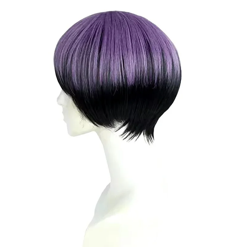 Anime Soshiro Hoshina Wig Kaiju No. 8 Cosplay Purple Wigs