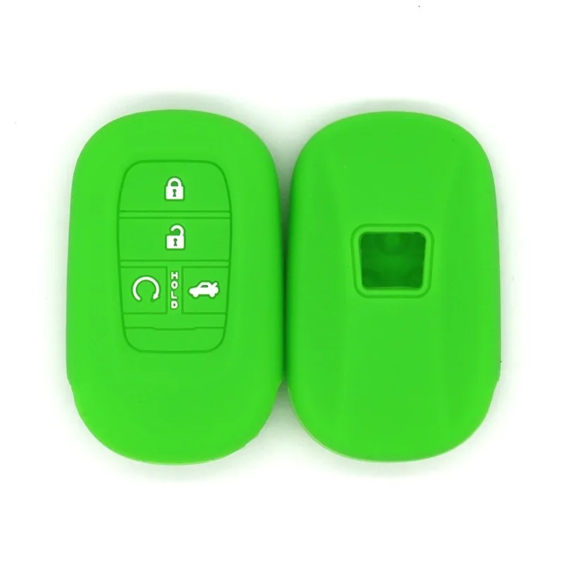 

Silicone Car Key Case for New 11th Gen Honda Civic/e:NS1 - 4-Button Smart Key Design, Protective Pouch, Anti-Scratch Accessories