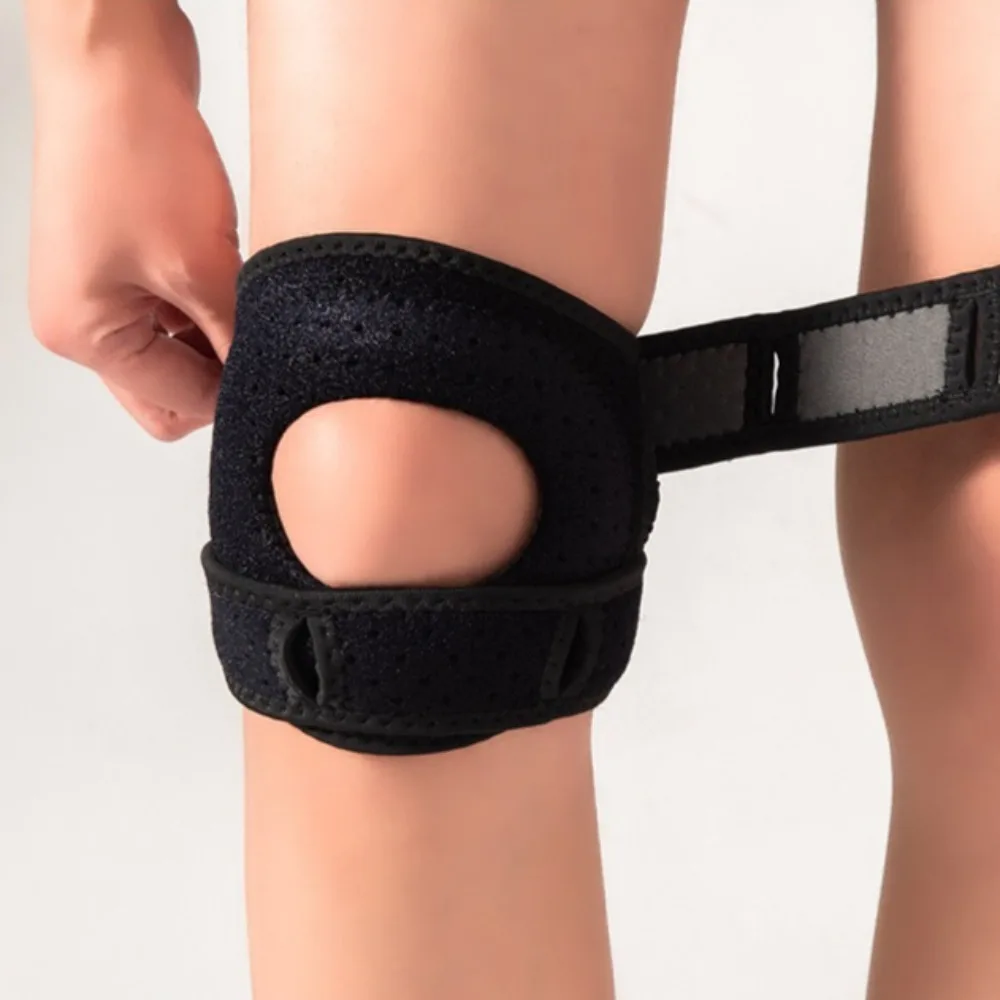 1pc Stoßdämpfer Knie Strap Einstellbare Patella Unterstützung für Gewichtheben Laufen Basketball Schmerzen Relief Joint Schutz
