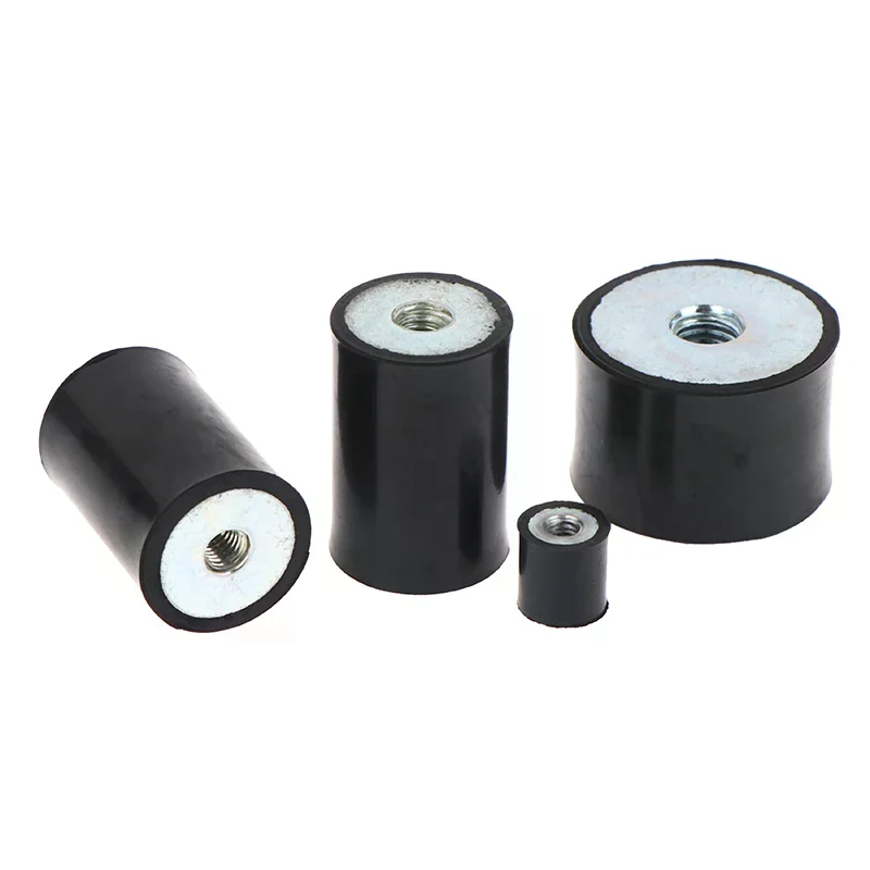 Silentblock DD Style Female Threaded M4 M5 M6 M8 Rubber Anti-Shake Pad-Metal Base Shock Absorber